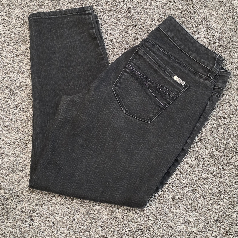 White House Black Market Contour Skinny Crop Jeans Size 2